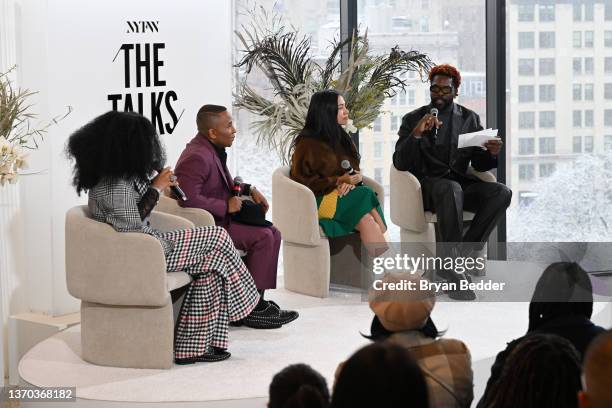 Global Chief Content & Creative Officer, Essence Ventures, Moana Luu, President-Color of Change, Rashad Robinson, Founder-Brother Vellies & Fifteen...