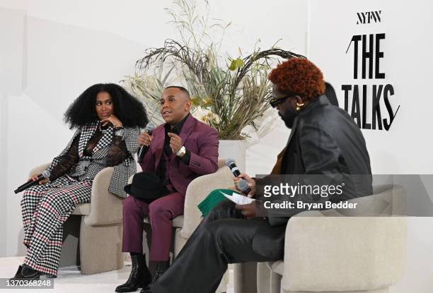 Global Chief Content & Creative Officer, Essence Ventures, Moana Luu, President-Color of Change, Rashad Robinson and Creative Director,...