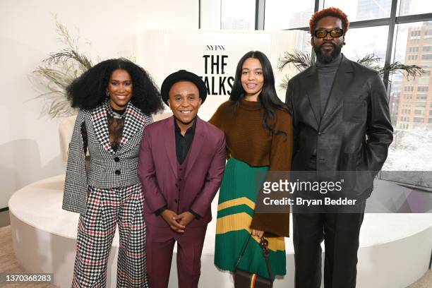 Global Chief Content & Creative Officer, Essence Ventures, Moana Luu, President-Color of Change, Rashad Robinson, Founder-Brother Vellies & Fifteen...