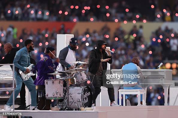 Anderson Pac Halftime Dr. Dre, Anderson .Paak, and Eminem perform during the Pepsi Super ...
