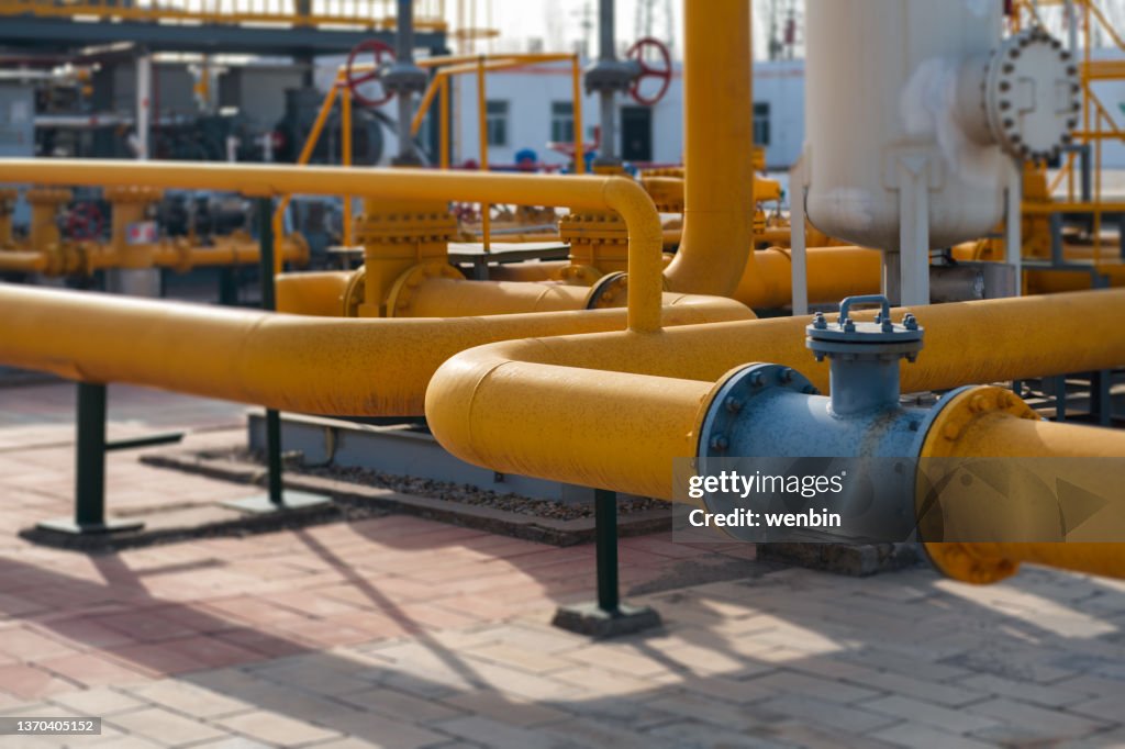 Pipeline and valve of chemical plant