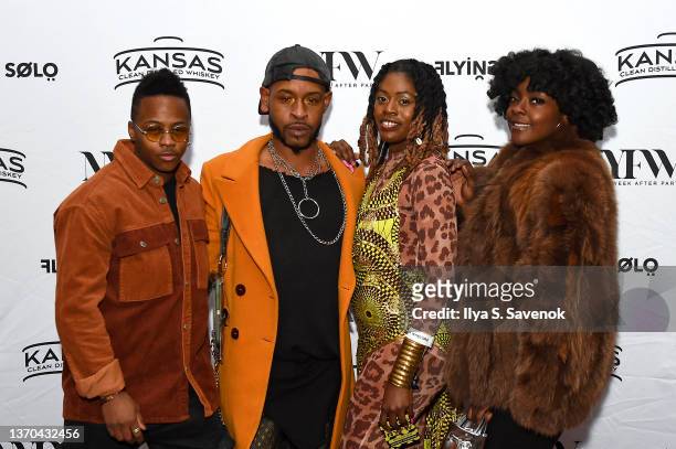 Va'Ceia Payne attends the Flying Solo NYFW February 2022 Afterparty on February 13, 2022 in New York City.