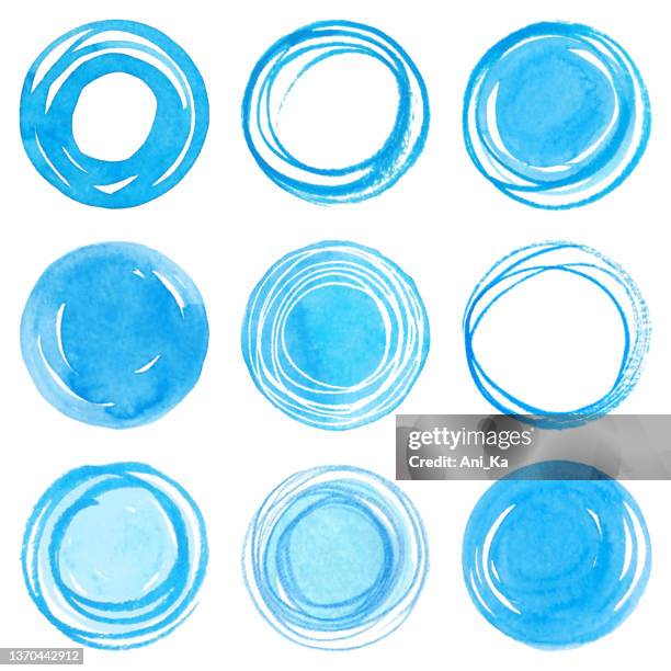 hand drawn circles - highlighter pen stock illustrations