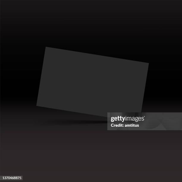 dark card - mockup identity stock illustrations