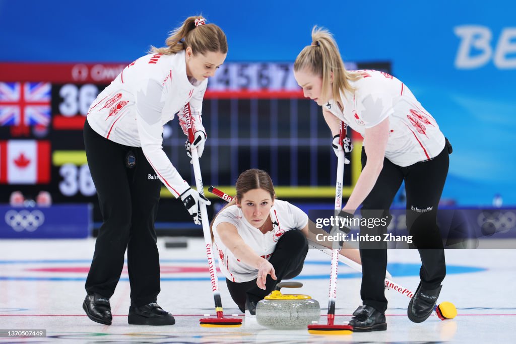 Curling - Beijing 2022 Winter Olympics Day 10