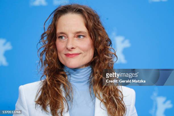 Actress Anne Ratte Polle poses at the "Un ete comme ca" photocall during the 72nd Berlinale International Film Festival Berlin at Grand Hyatt Hotel...