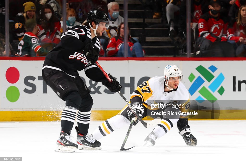 Pittsburgh Penguins v New Jersey Devils