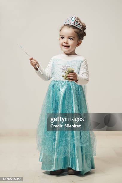 girl wearing fairy princess costume - fairy costume ストックフォトと画像