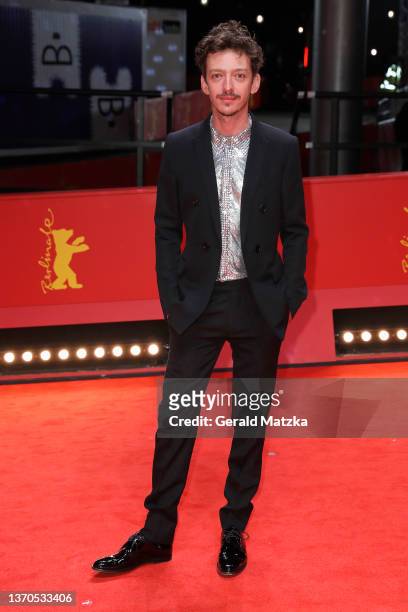 Nahuel Perez Biscayart attends the "Un ano, una noche" premiere & European Shooting Stars 2022 award ceremony red carpet during the 72nd Berlinale...