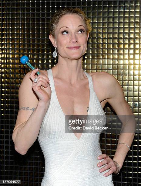 Actress Teri Polo appears at the Sugar Factory American Brasserie at the Paris Las Vegas on January 14, 2012 in Las Vegas, Nevada.
