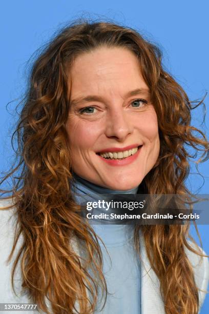 Actress Anne Ratte Polle poses at the "Un ete comme ca" photocall during the 72nd Berlinale International Film Festival Berlin at Grand Hyatt Hotel...