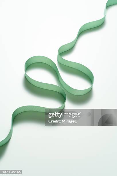 Green Ribbon Line Arched Ribbon Photos and Premium High Res Pictures - Getty Images