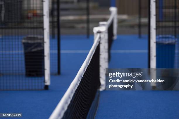 outdoor padel court - pudel stock pictures, royalty-free photos & images