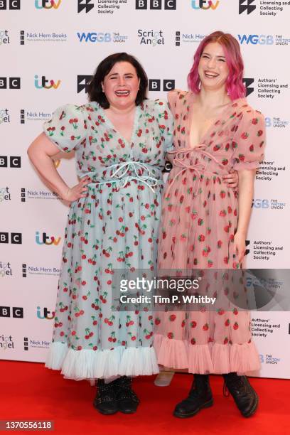 Guest and Olga Koch attend The Writers' Guild of Great Britain Awards 2022 at the Royal College Of Physicians on February 14, 2022 in London, England.