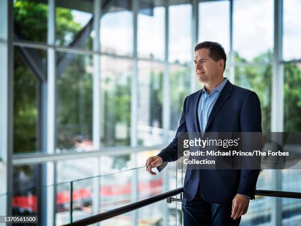 Founder, chairman and CEO of Dell Technologies, Michael Dell is photographed for Forbes Magazine on July 17, 2021 in Austin, Texas. PUBLISHED IMAGE....