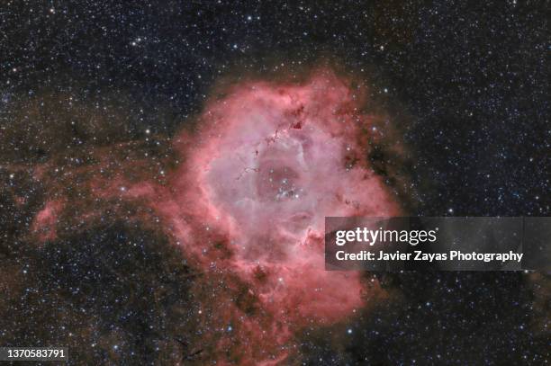 rosette nebula (ngc 2237) - big bang foto e immagini stock