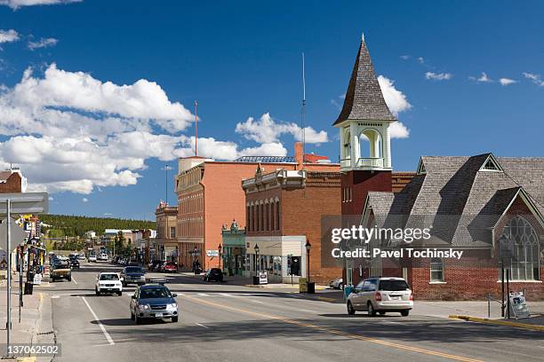 leadville, colorado, usa - small town stock pictures, royalty-free photos & images