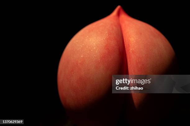 light effect peach - persika bildbanksfoton och bilder