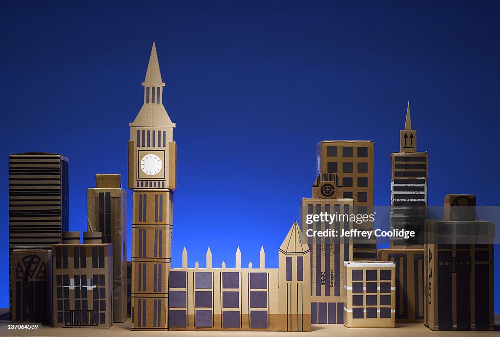 Papercraft Cityscape London