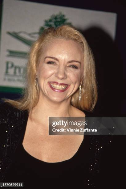 American actress and comedian Brett Butler attends a 'Project Eco-School' event, in Los Angeles, California, 16th October 1993.