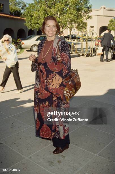 American actress Ellen Burstyn attends ABC TV Affiliates Winter Press Tour, held at the Huntington Ritz Carlton Hotel in Pasadena, California, 11th...