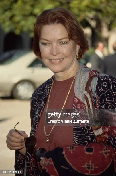 American actress Ellen Burstyn attends ABC TV Affiliates Winter Press Tour, held at the Huntington Ritz Carlton Hotel in Pasadena, California, 11th...