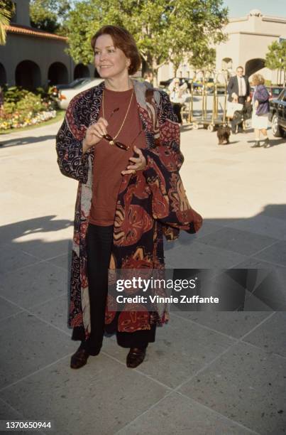 American actress Ellen Burstyn attends ABC TV Affiliates Winter Press Tour, held at the Huntington Ritz Carlton Hotel in Pasadena, California, 11th...