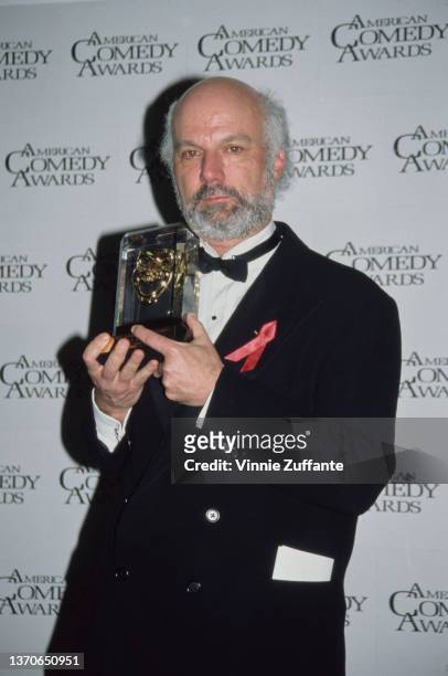 American television director James Burrows in the press room of the 10th Annual American Comedy Awards, held at the Shrine Auditorium in Los Angeles,...