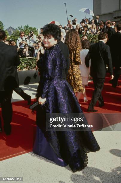 American actress Delta Burke attends the 43rd Annual Primetime Emmy Awards, held at the Pasadena Civic Auditorium in Pasadena, California, 25th...