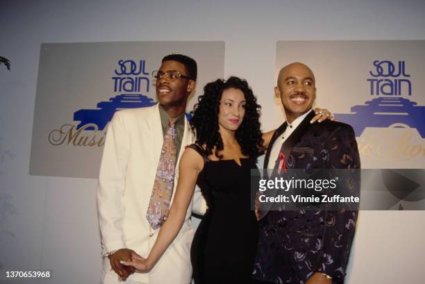 American singer and songwriter Keith Sweat, British actress and television personality Downtown Julie Brown, and American television host Montel...