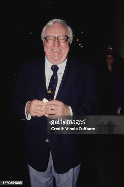 American author Ray Bradbury attends the 18th Annual Saturn Awards, held at the Universal Hilton Hotel in Los Angeles, California, 13th March 1992.