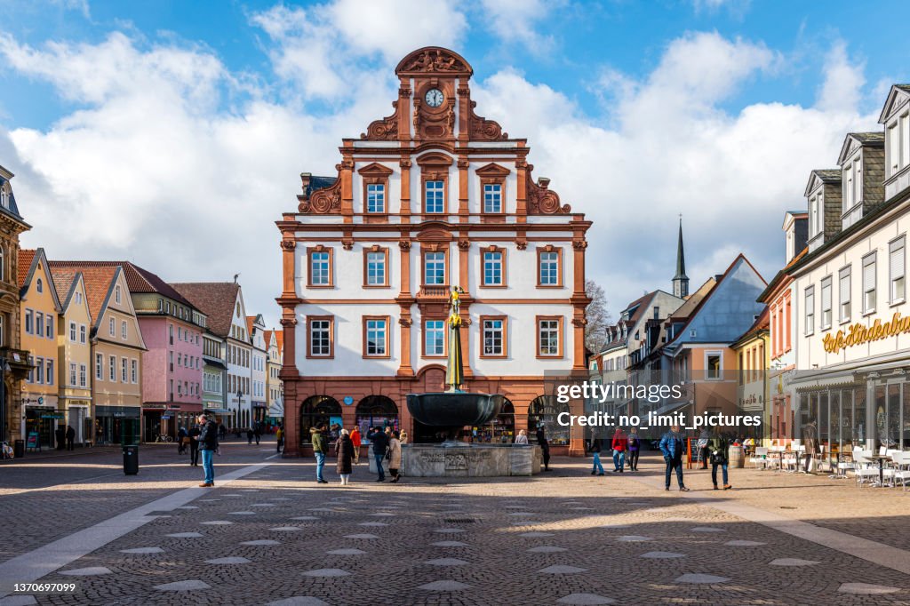 Pedestrian zone in Speyer