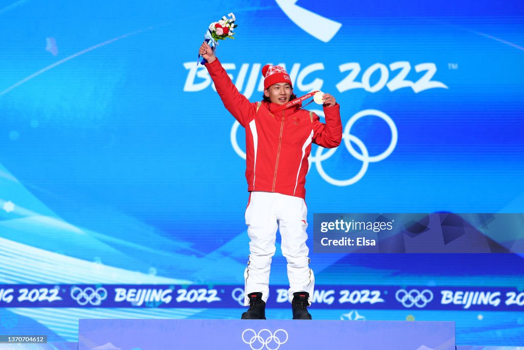 Medal Ceremony - Beijing 2022 Winter Olympics Day 11