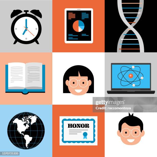 education items - organizational chart clip art stock illustrations