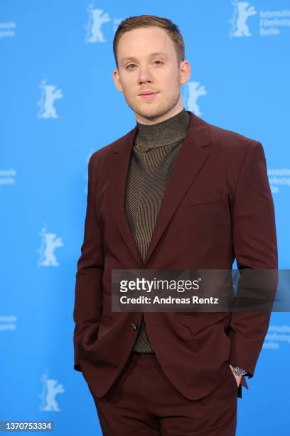 Actor Joe Cole poses at the "Against the Ice" photocall during the 72nd Berlinale International Film Festival Berlin at Grand Hyatt Hotel on February...