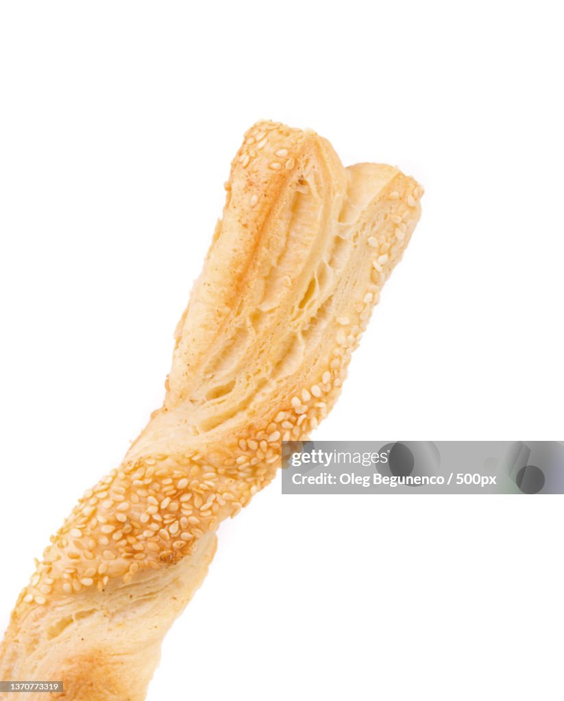 Close up of cheese sticks with seeds,Moldova