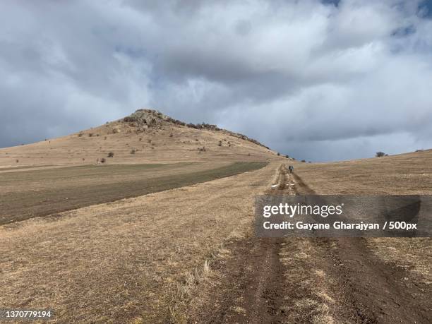 up to the top,scenic view of land against sky,lori,armenia - gayane stock pictures, royalty-free photos & images