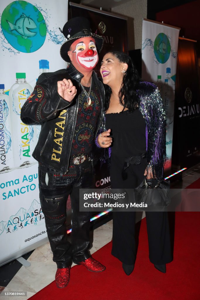 Sergio Verduzco 'Platanito' and Beatriz Rubiera attend the red carpet...  News Photo - Getty Images