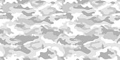 vector camouflage pattern for army. Arctic military camouflage