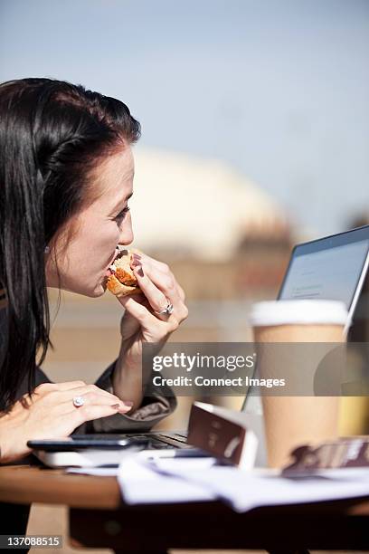 Lady Biting Computer 222 Women Biting Laptops Stock Photos, High-Res Pictures, and Images ...