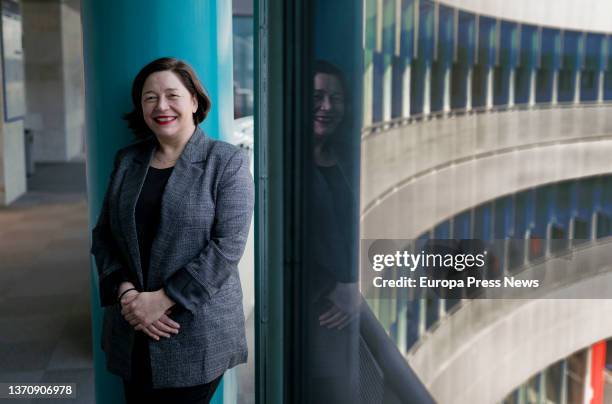 ARCOmadrid director Maribel Lopez during an interview with Europa Press, at IFEMA Madrid, Feb. 16 in Madrid, Spain. Lopez, who since late November...