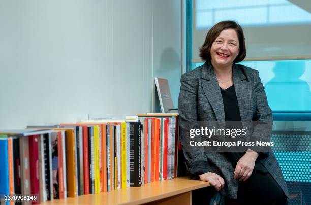 ARCOmadrid director Maribel Lopez during an interview with Europa Press, at IFEMA Madrid, Feb. 16 in Madrid, Spain. Lopez, who since late November...