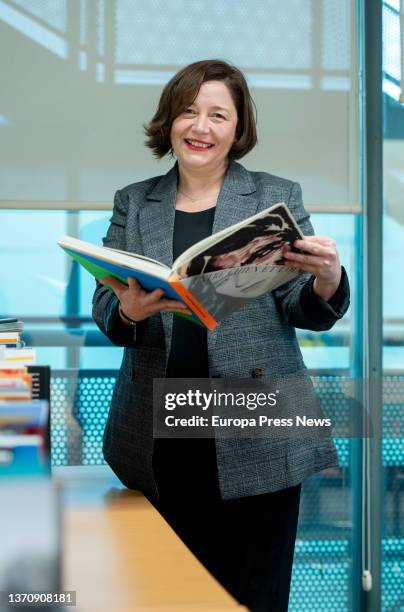 ARCOmadrid director Maribel Lopez during an interview with Europa Press, at IFEMA Madrid, Feb. 16 in Madrid, Spain. Lopez, who since late November...