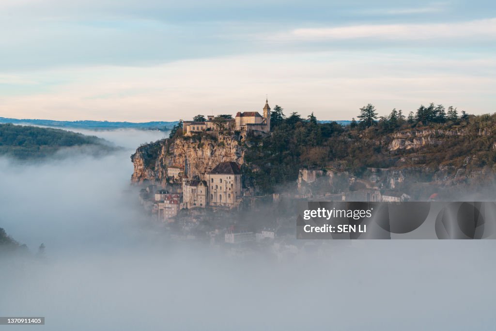 Birdwatcher with binoculars on a trail