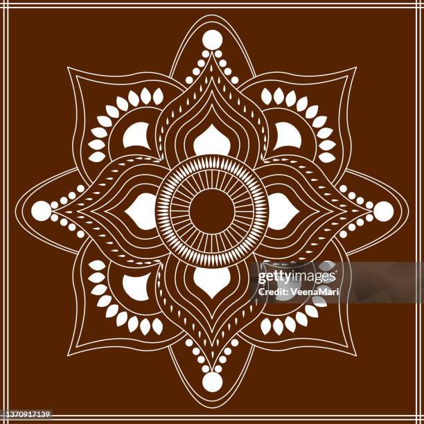 rangoli design
mandala background - rangoli vector stock illustrations