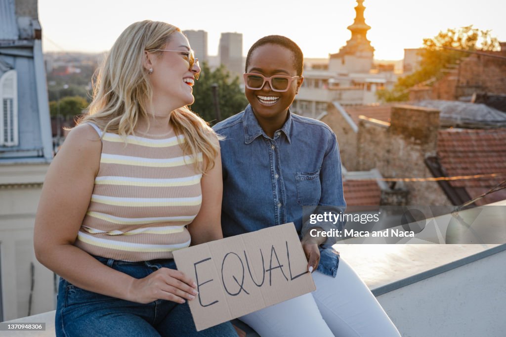 Friendship Between Races Equality Between Races And Friendship High-Res Stock Photo - Getty Images