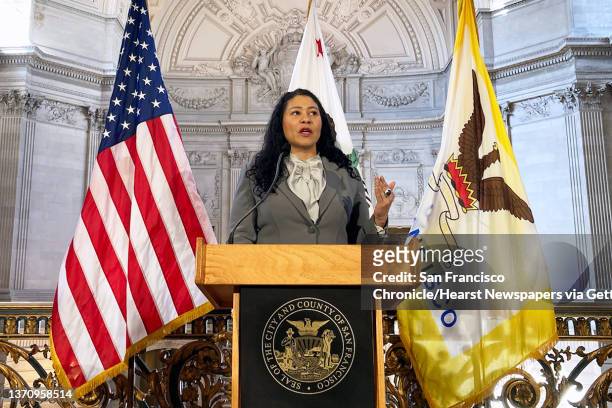 Mayor London Breed announces the next steps in her appointment process to fill the three now-vacant San Francisco Board of Education seats after the...
