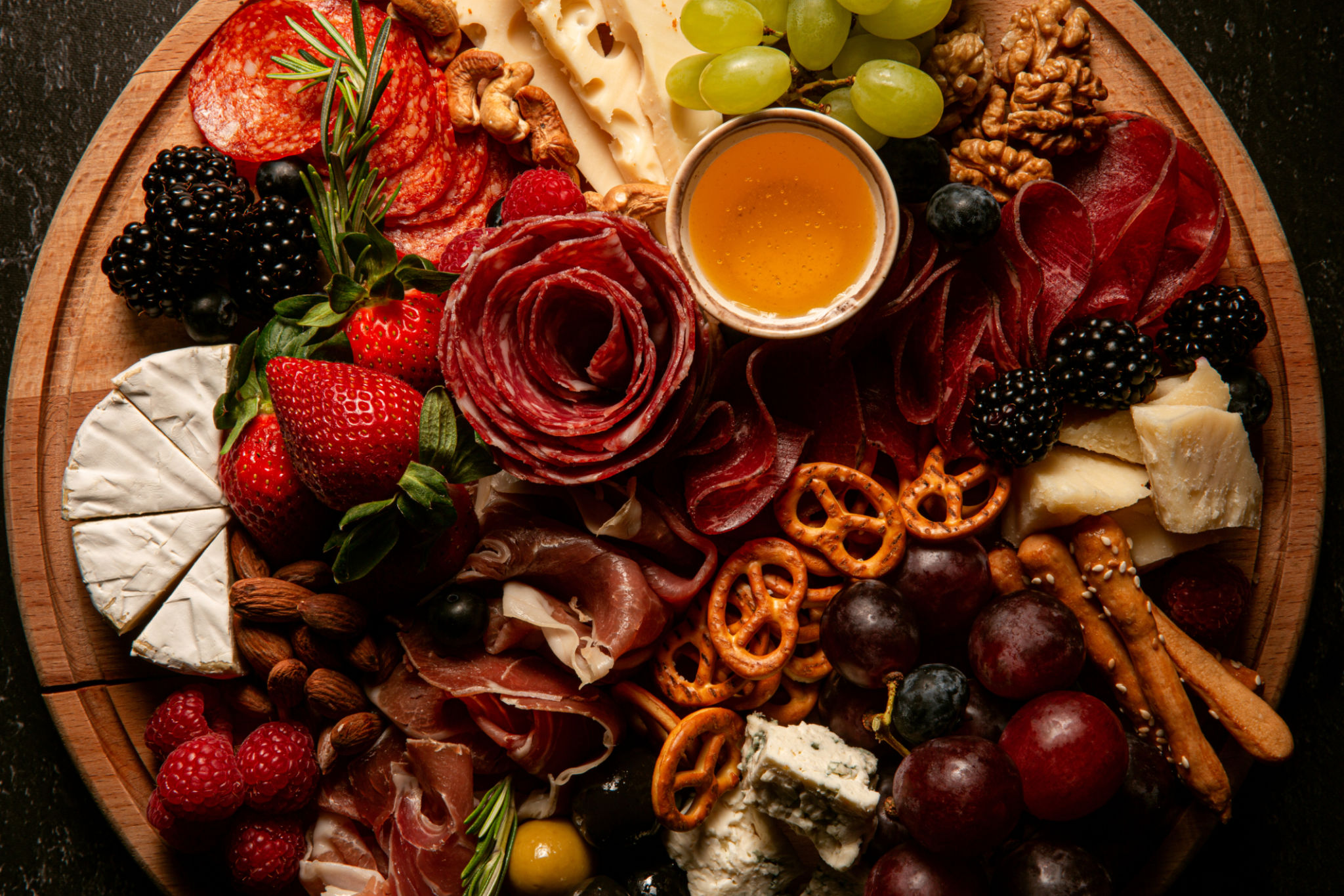 gourmet charcuterie board