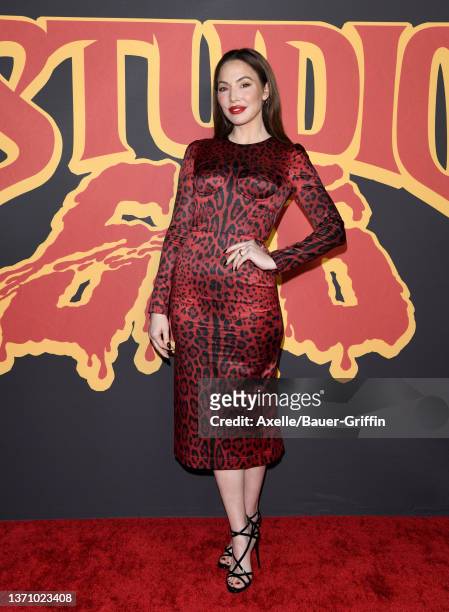 Whitney Cummings attends the Los Angeles Premiere of "Studio 666" at TCL Chinese Theatre on February 16, 2022 in Hollywood, California.