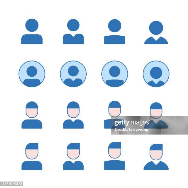 people avatar icon - computer tech support stock illustrations